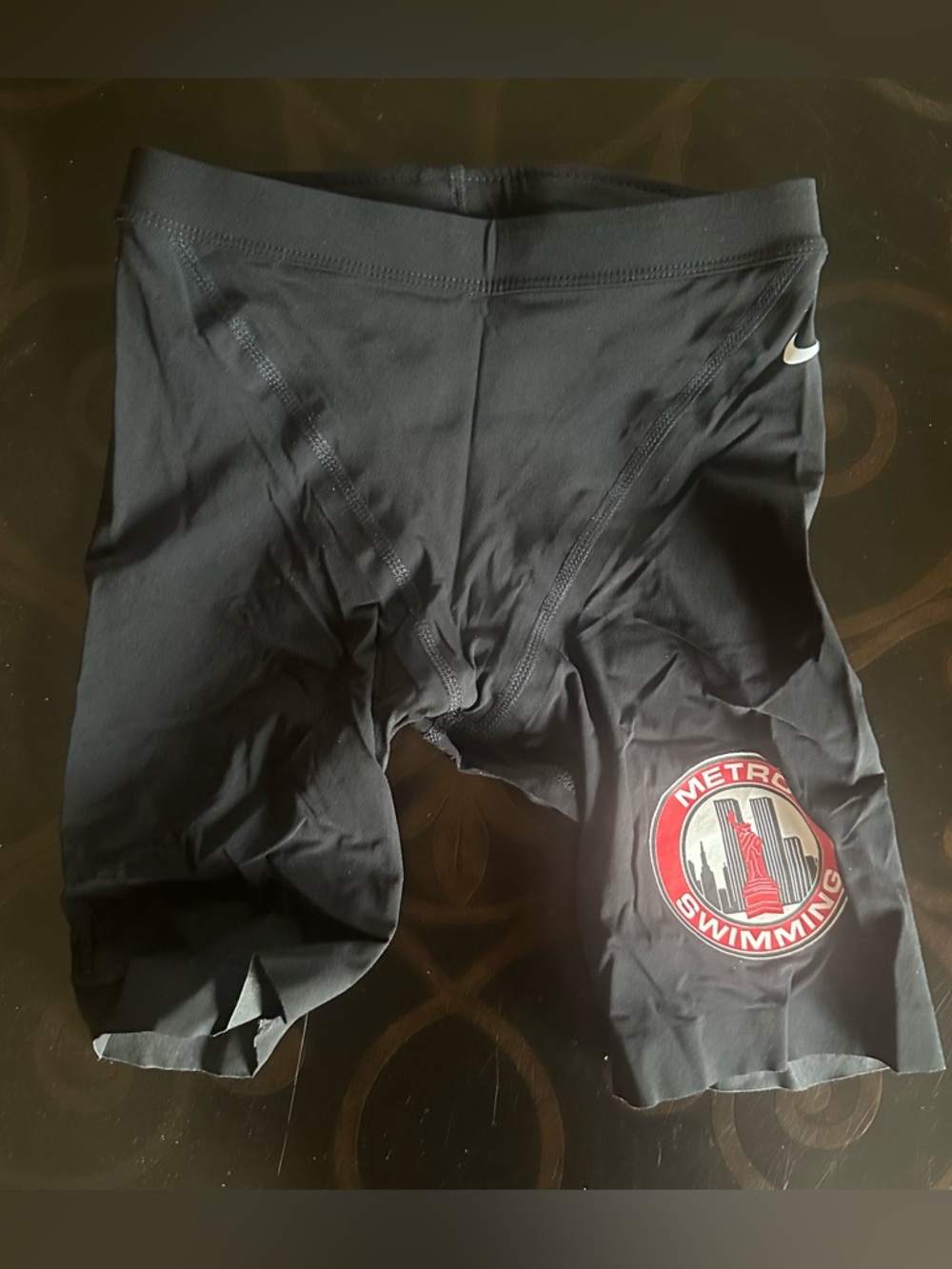Nike Hydra HD3. Black Competition Swim Suit/Jammer, Size 24